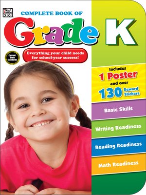 cover image of Complete Book of Grade K